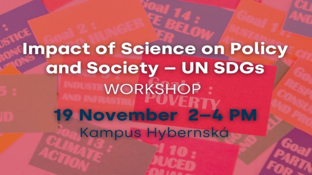 Workshop Impact of Science on Policy and Society – UN SDGs